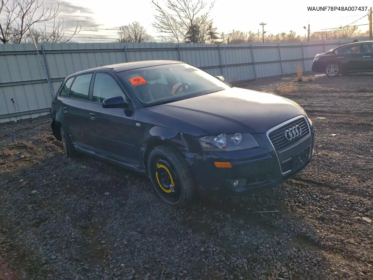 WAUNF78P48A007437 2008 Audi A3 2.0 Premium