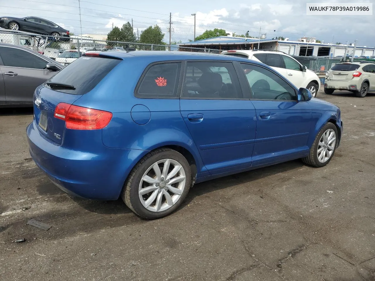 WAUKF78P39A019986 2009 Audi A3 2.0T Quattro