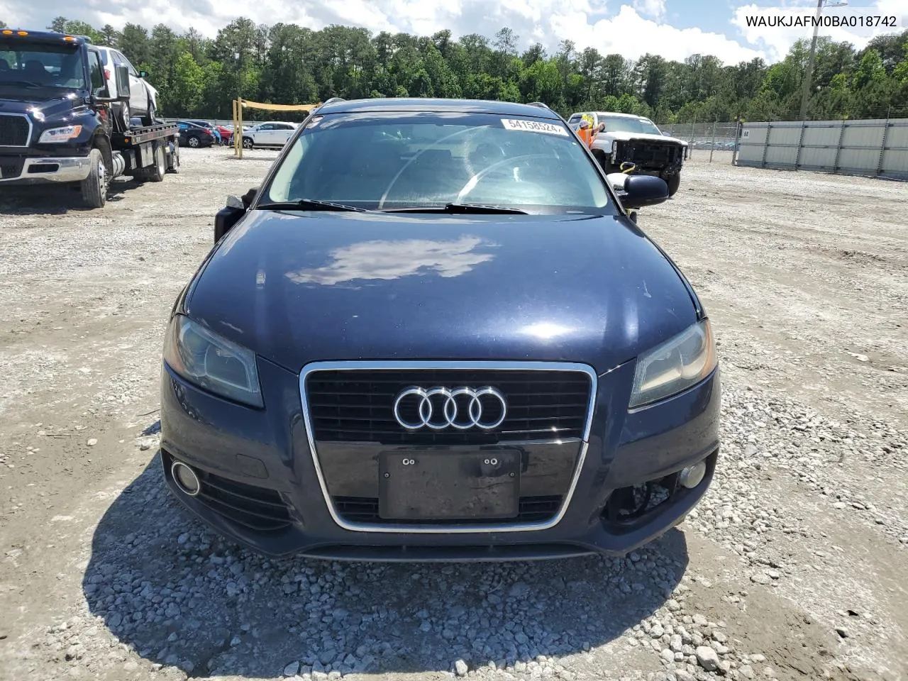 WAUKJAFM0BA018742 2011 Audi A3 Premium Plus