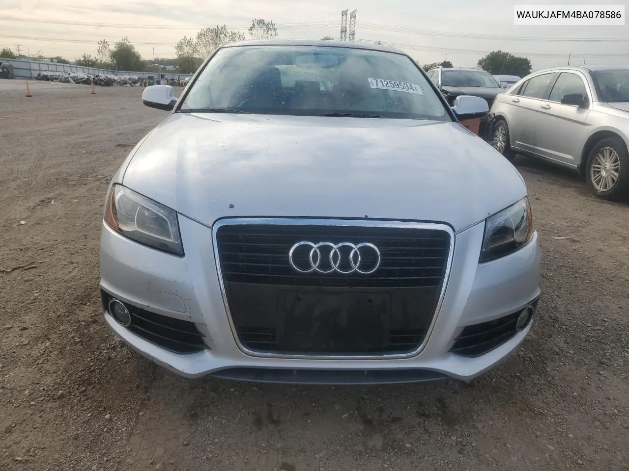 WAUKJAFM4BA078586 2011 Audi A3 Premium Plus