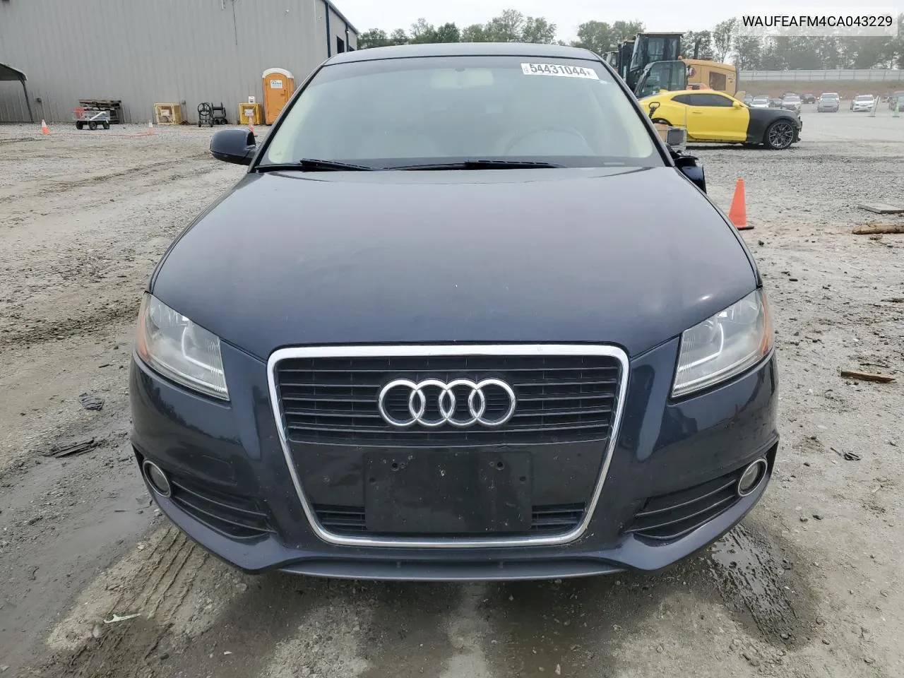 2012 Audi A3 Premium VIN: WAUFEAFM4CA043229 Lot: 54431044