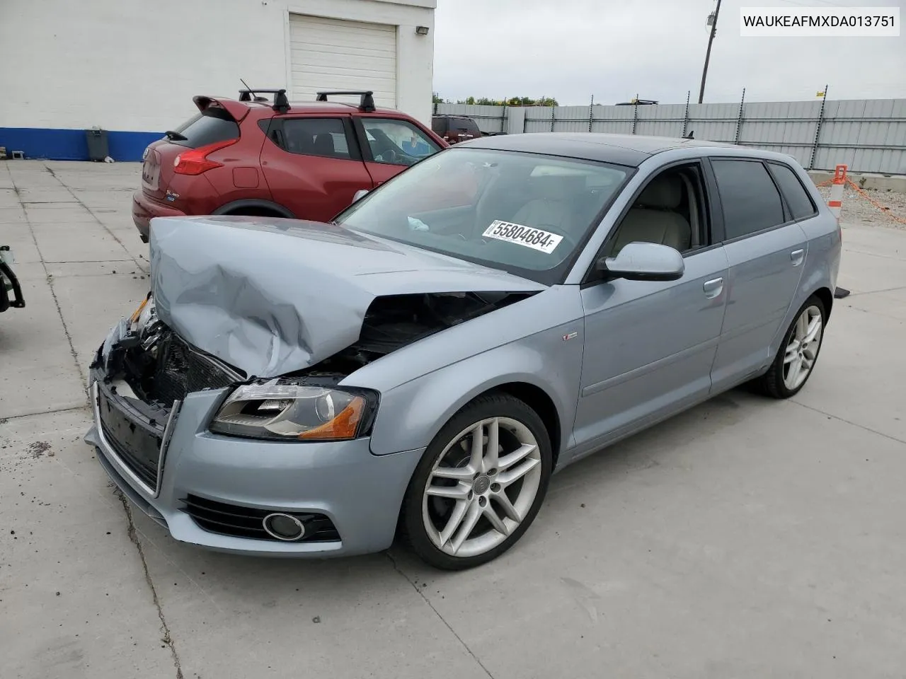 2013 Audi A3 Premium Plus VIN: WAUKEAFMXDA013751 Lot: 55804684