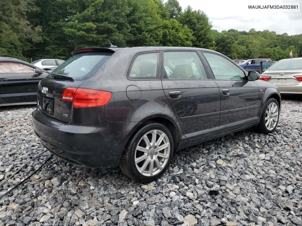 2013 Audi A3 Premium Plus VIN: WAUKJAFM3DA032881 Lot: 57290084