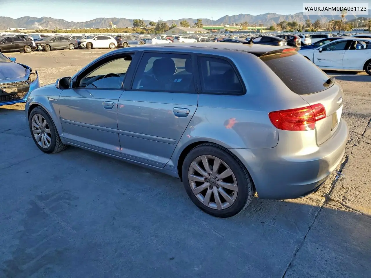 WAUKJAFM0DA031123 2013 Audi A3 Premium Plus