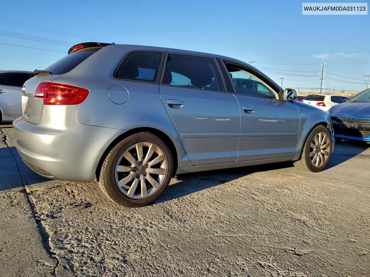 WAUKJAFM0DA031123 2013 Audi A3 Premium Plus