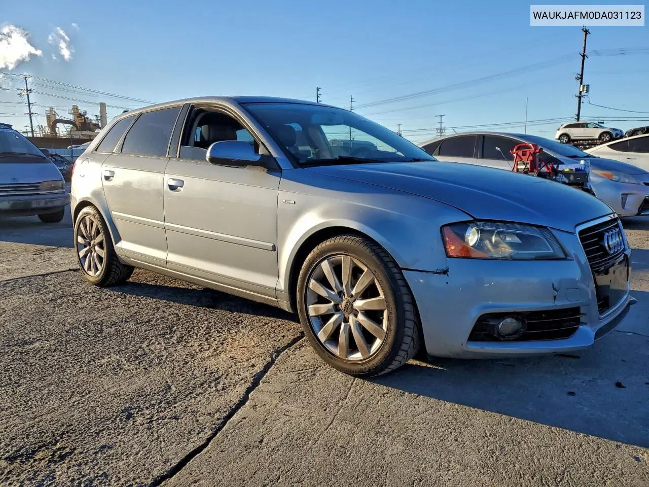 WAUKJAFM0DA031123 2013 Audi A3 Premium Plus