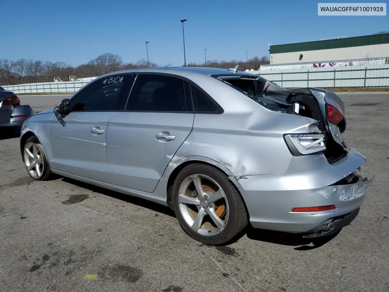 2015 Audi A3 Premium VIN: WAUACGFF6F1001928 Lot: 46556444