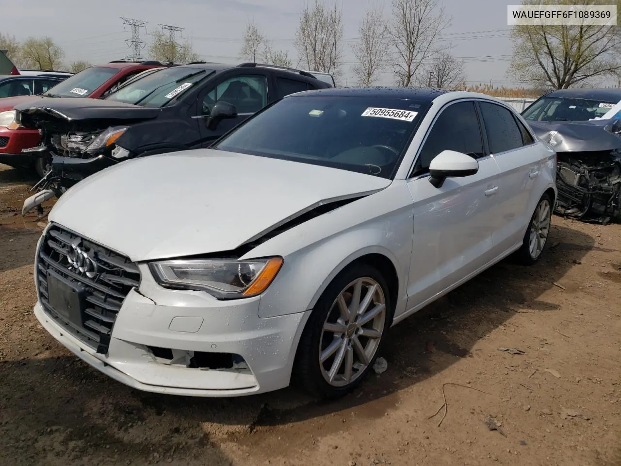 2015 Audi A3 Premium Plus VIN: WAUEFGFF6F1089369 Lot: 50955684