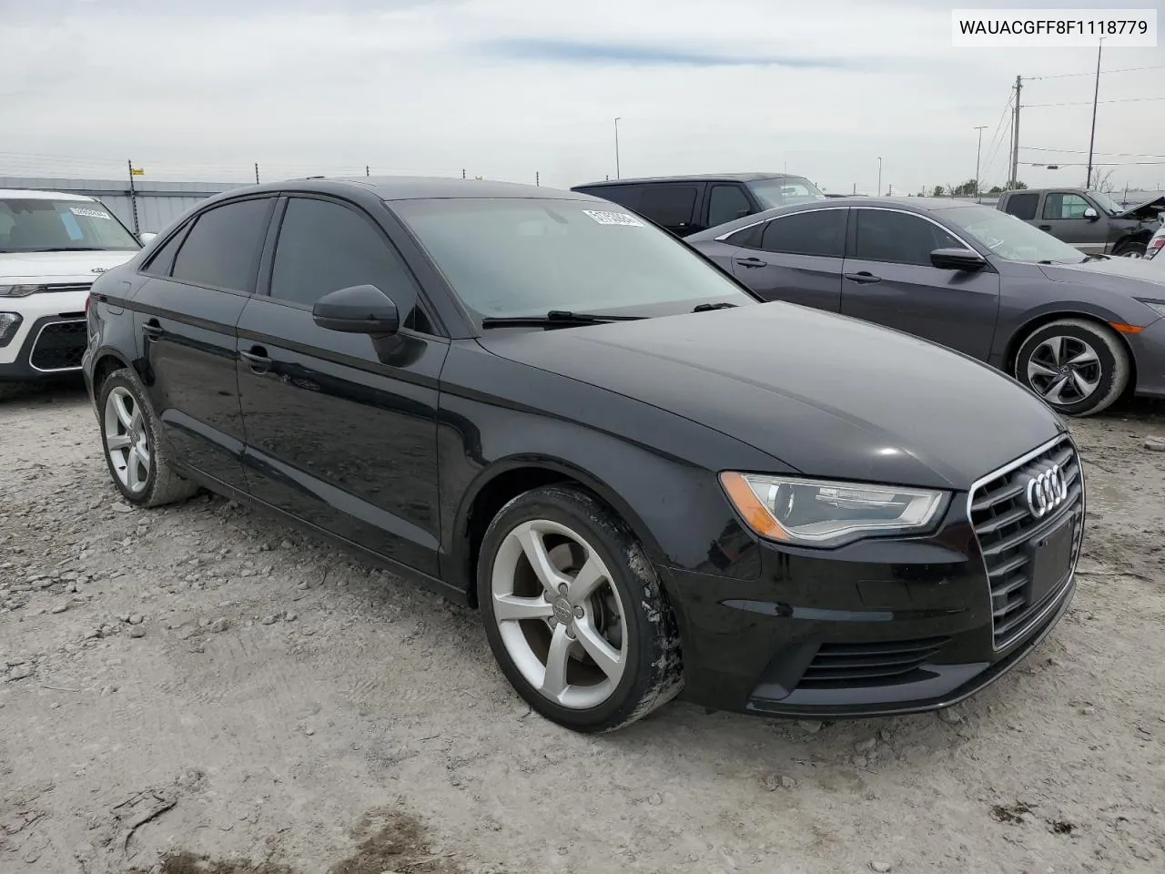 2015 Audi A3 Premium VIN: WAUACGFF8F1118779 Lot: 51753924