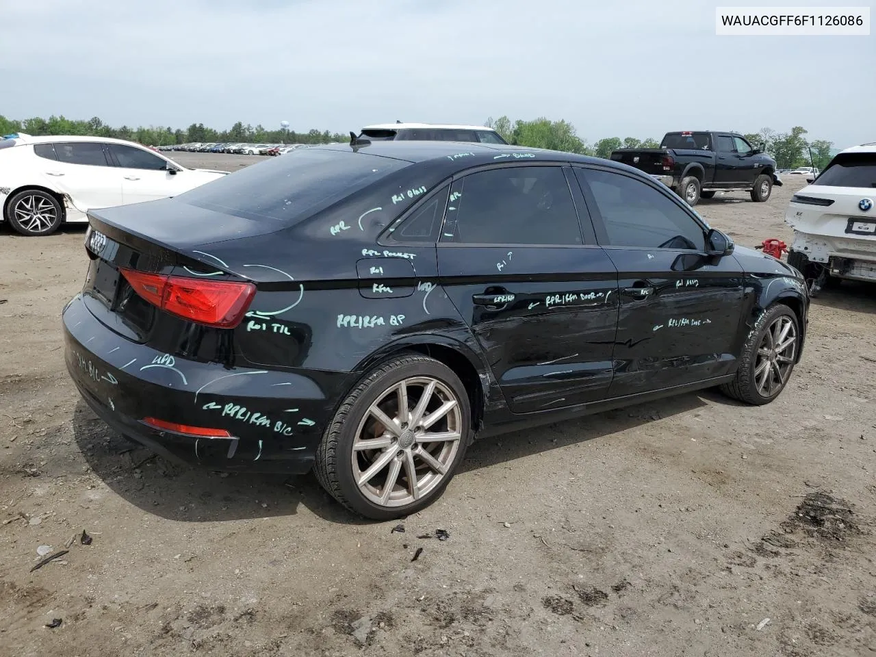 WAUACGFF6F1126086 2015 Audi A3 Premium