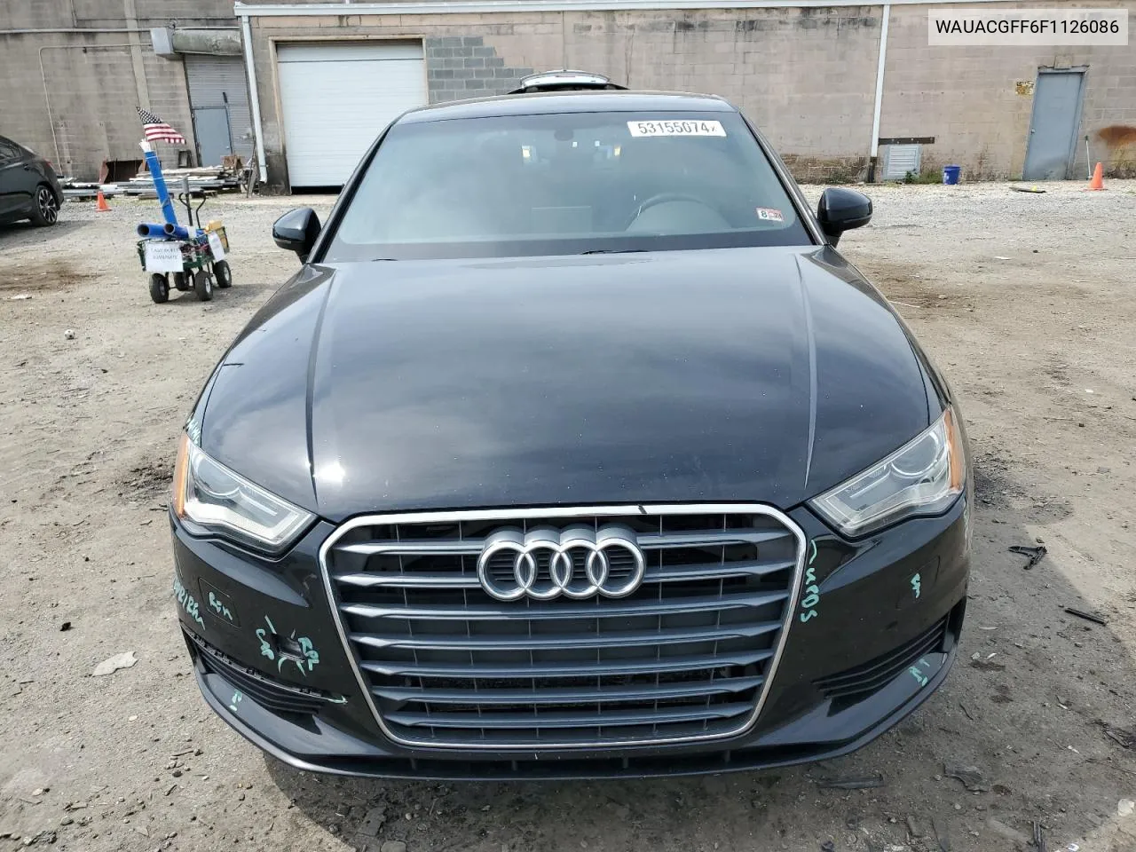 2015 Audi A3 Premium VIN: WAUACGFF6F1126086 Lot: 53155074