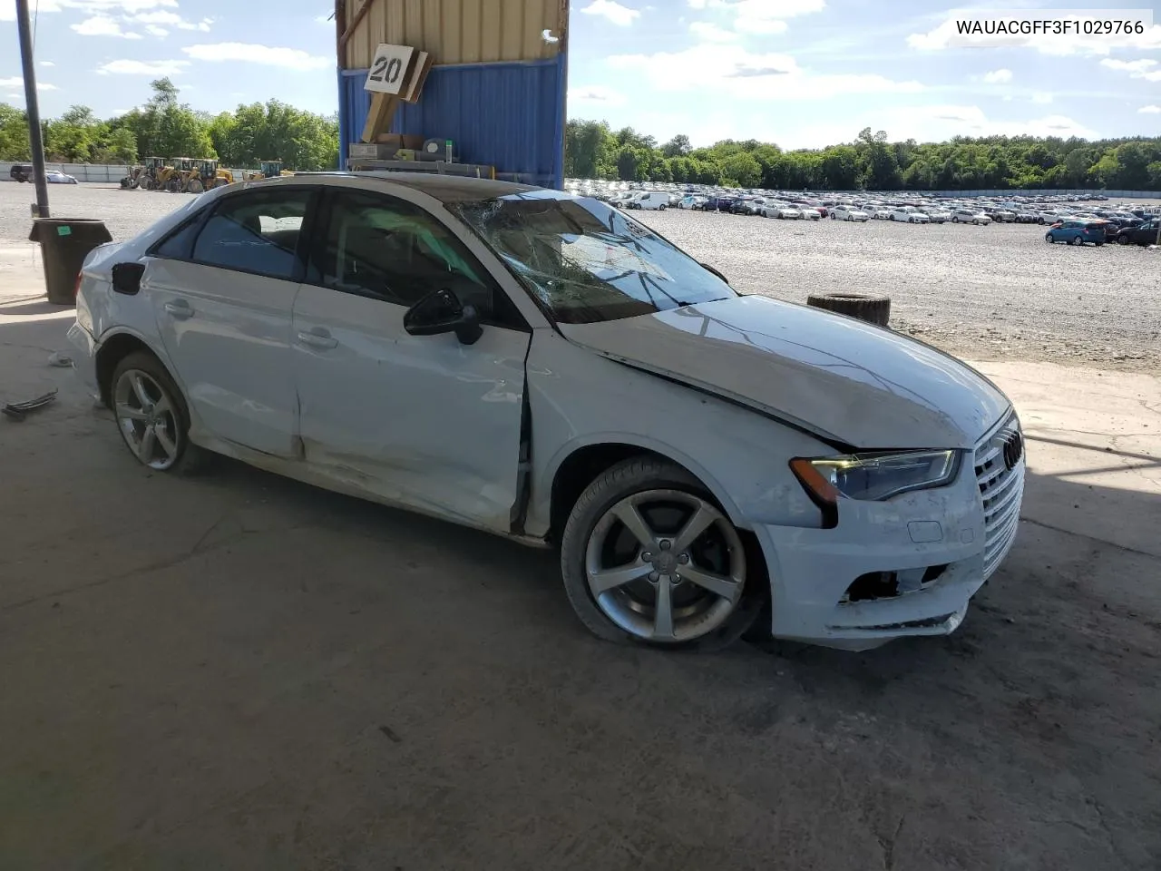 WAUACGFF3F1029766 2015 Audi A3 Premium