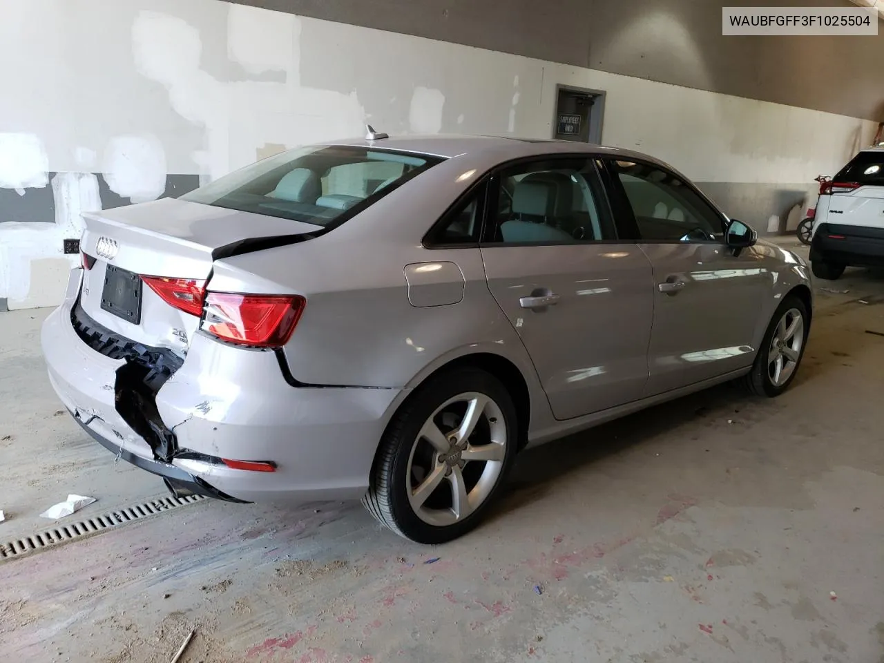 WAUBFGFF3F1025504 2015 Audi A3 Premium