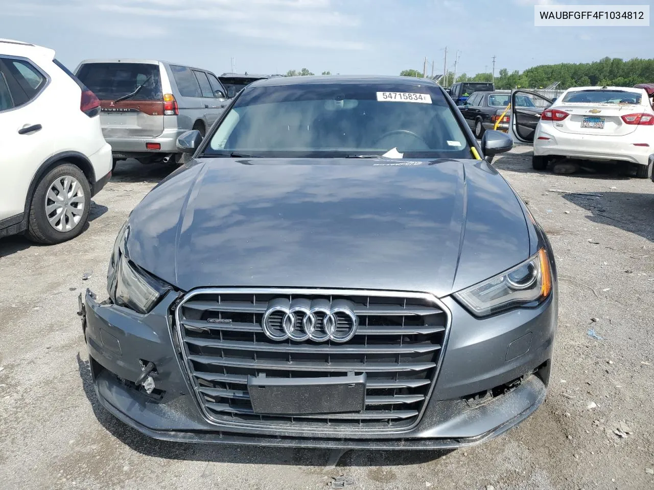 2015 Audi A3 Premium VIN: WAUBFGFF4F1034812 Lot: 54715834