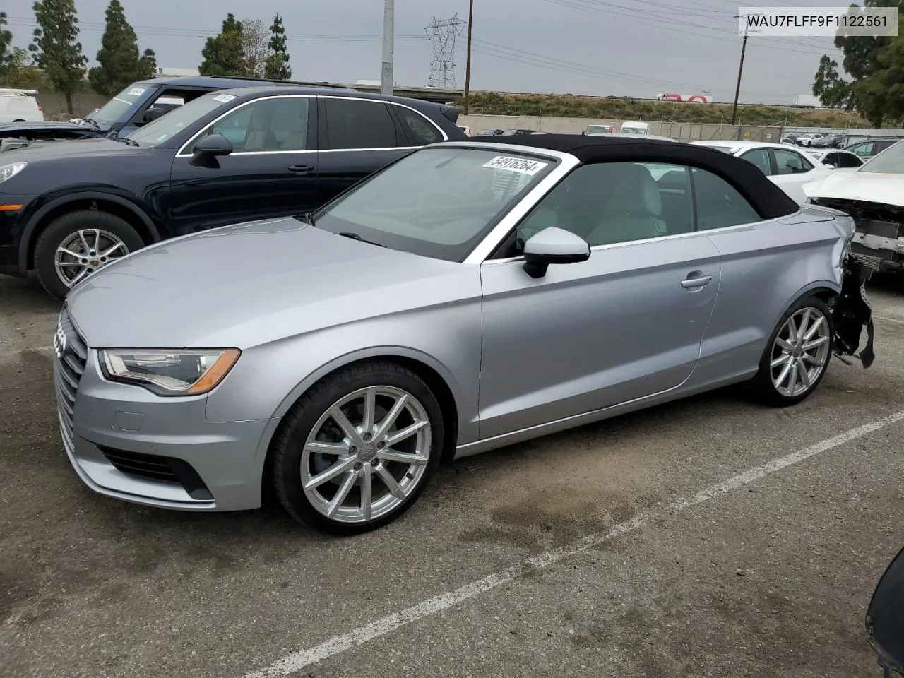 2015 Audi A3 Premium VIN: WAU7FLFF9F1122561 Lot: 54976264