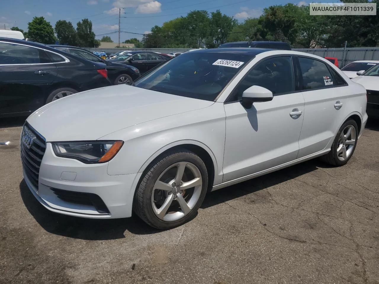 2015 Audi A3 Premium VIN: WAUACGFF4F1011339 Lot: 55268124