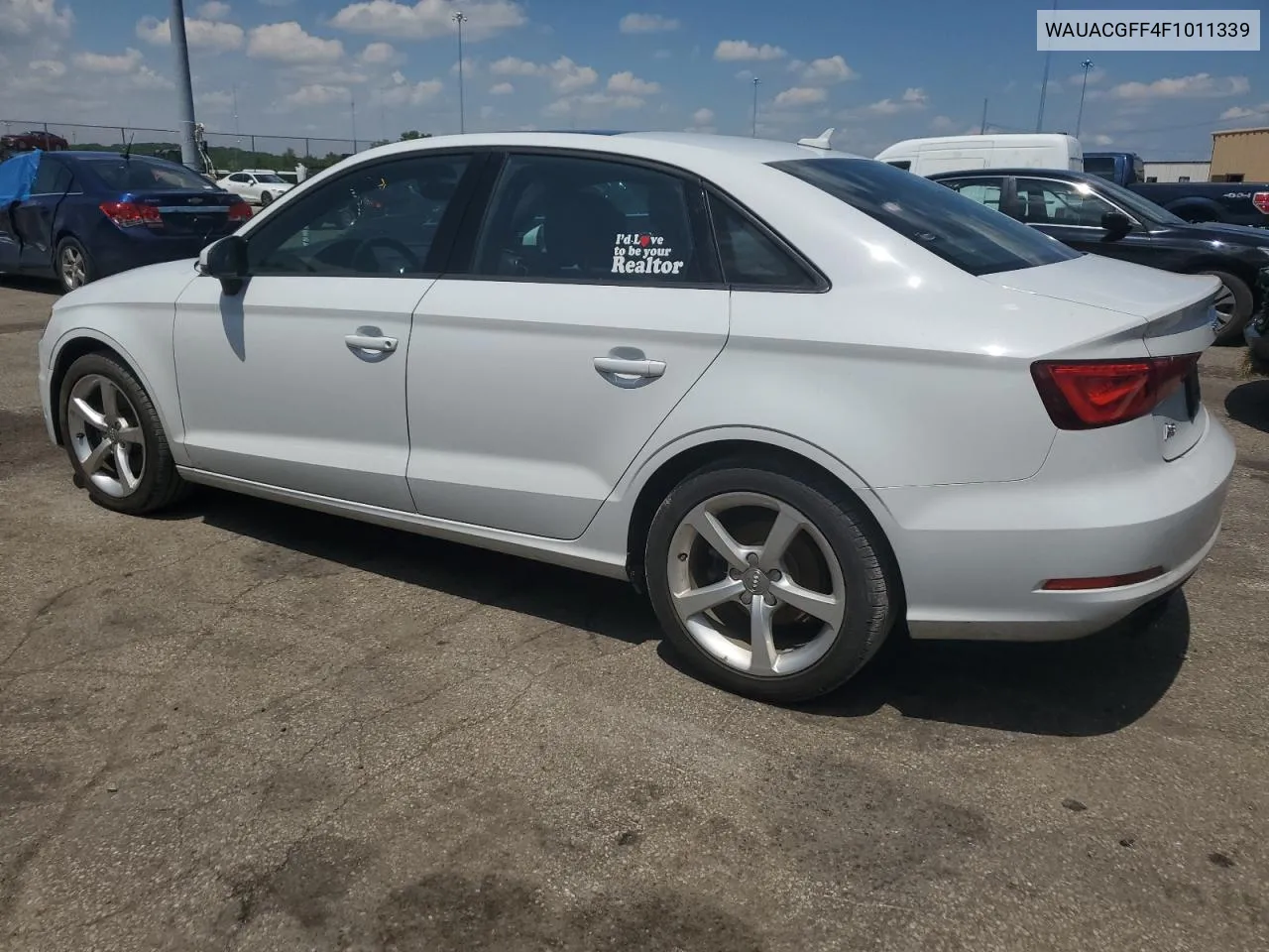 2015 Audi A3 Premium VIN: WAUACGFF4F1011339 Lot: 55268124