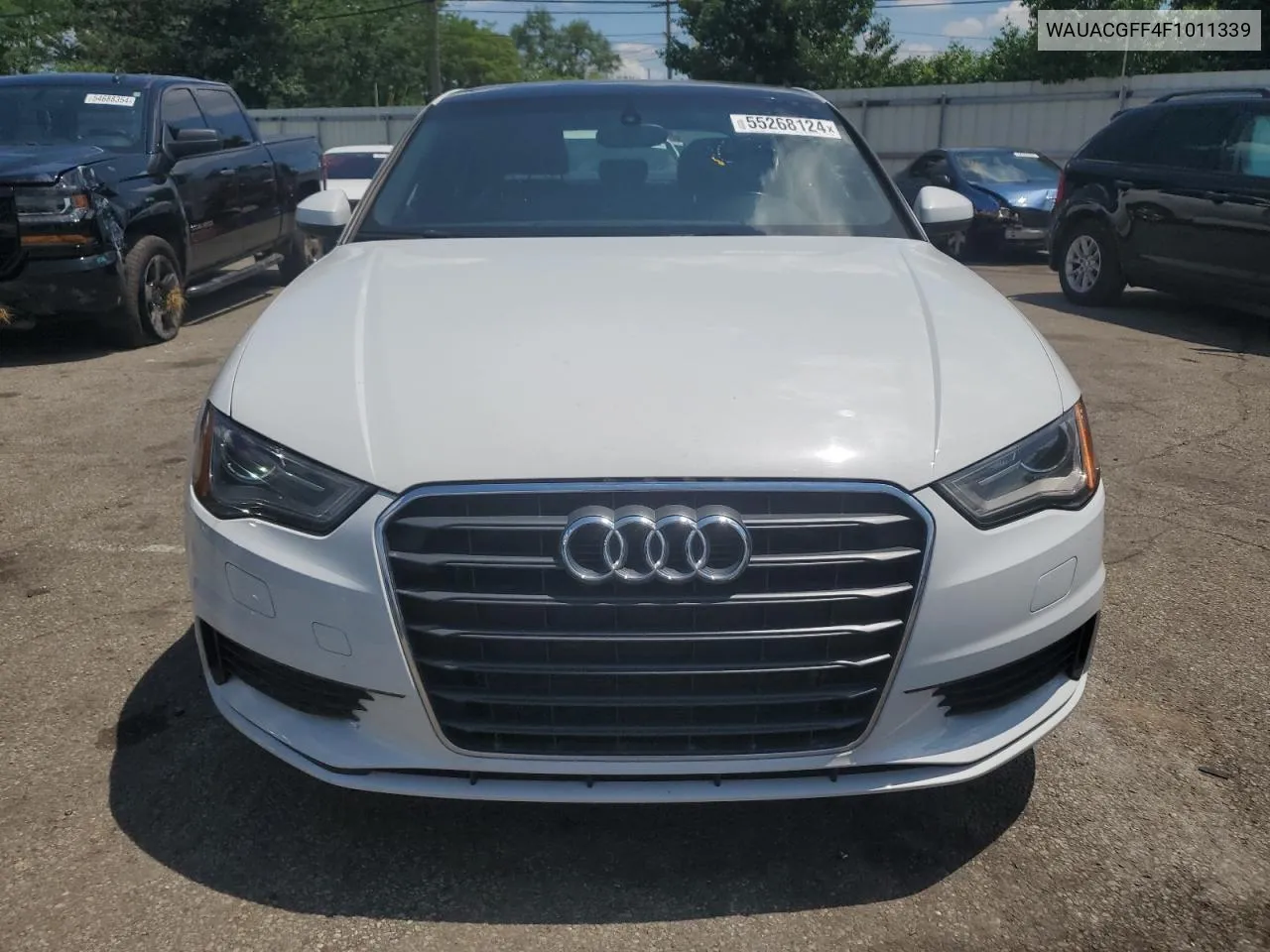 2015 Audi A3 Premium VIN: WAUACGFF4F1011339 Lot: 55268124