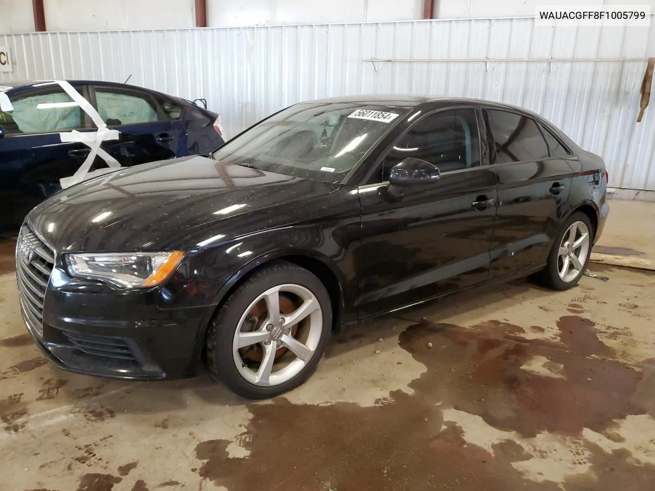 2015 Audi A3 Premium VIN: WAUACGFF8F1005799 Lot: 56011854