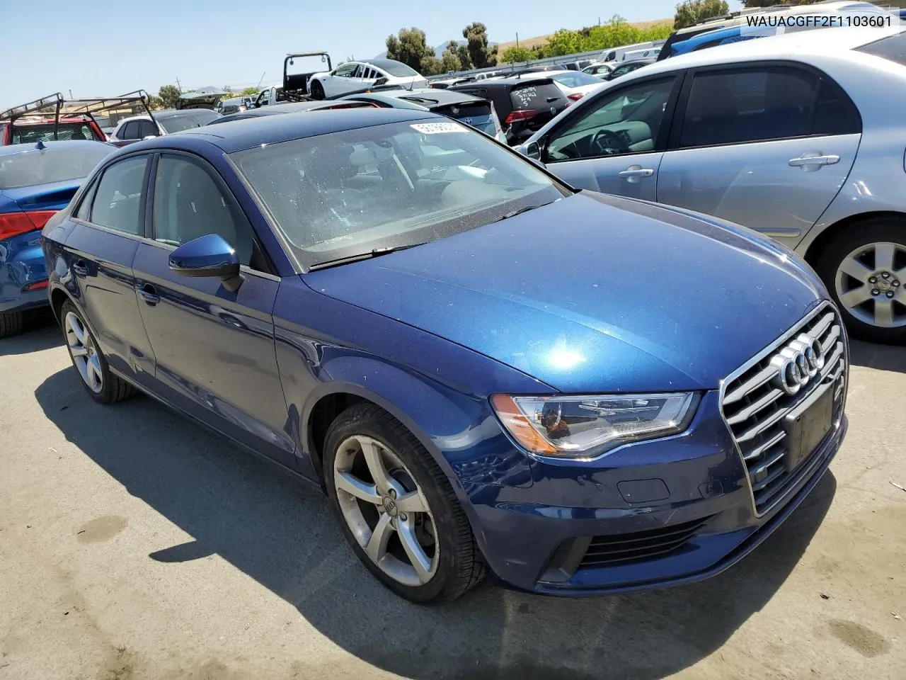 2015 Audi A3 Premium VIN: WAUACGFF2F1103601 Lot: 56166074