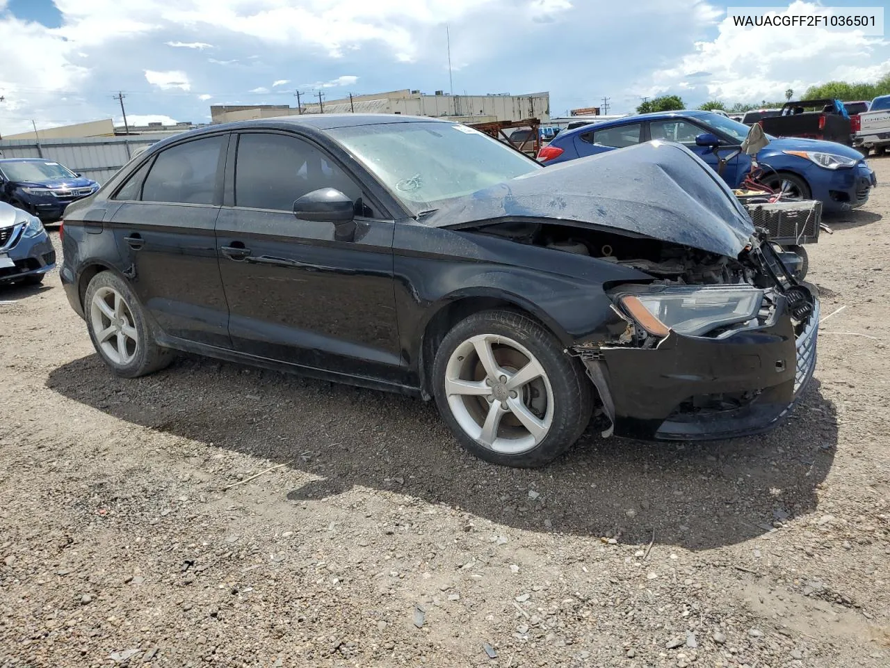 WAUACGFF2F1036501 2015 Audi A3 Premium