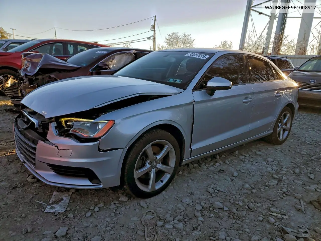 WAUBFGFF9F1008917 2015 Audi A3 Premium