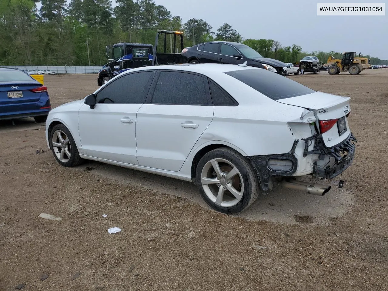 2016 Audi A3 Premium VIN: WAUA7GFF3G1031054 Lot: 47069414