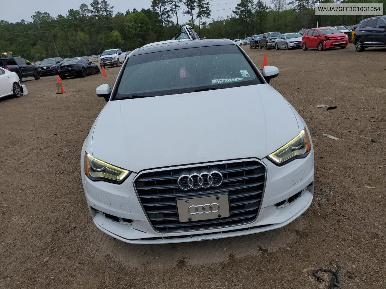 2016 Audi A3 Premium VIN: WAUA7GFF3G1031054 Lot: 47069414