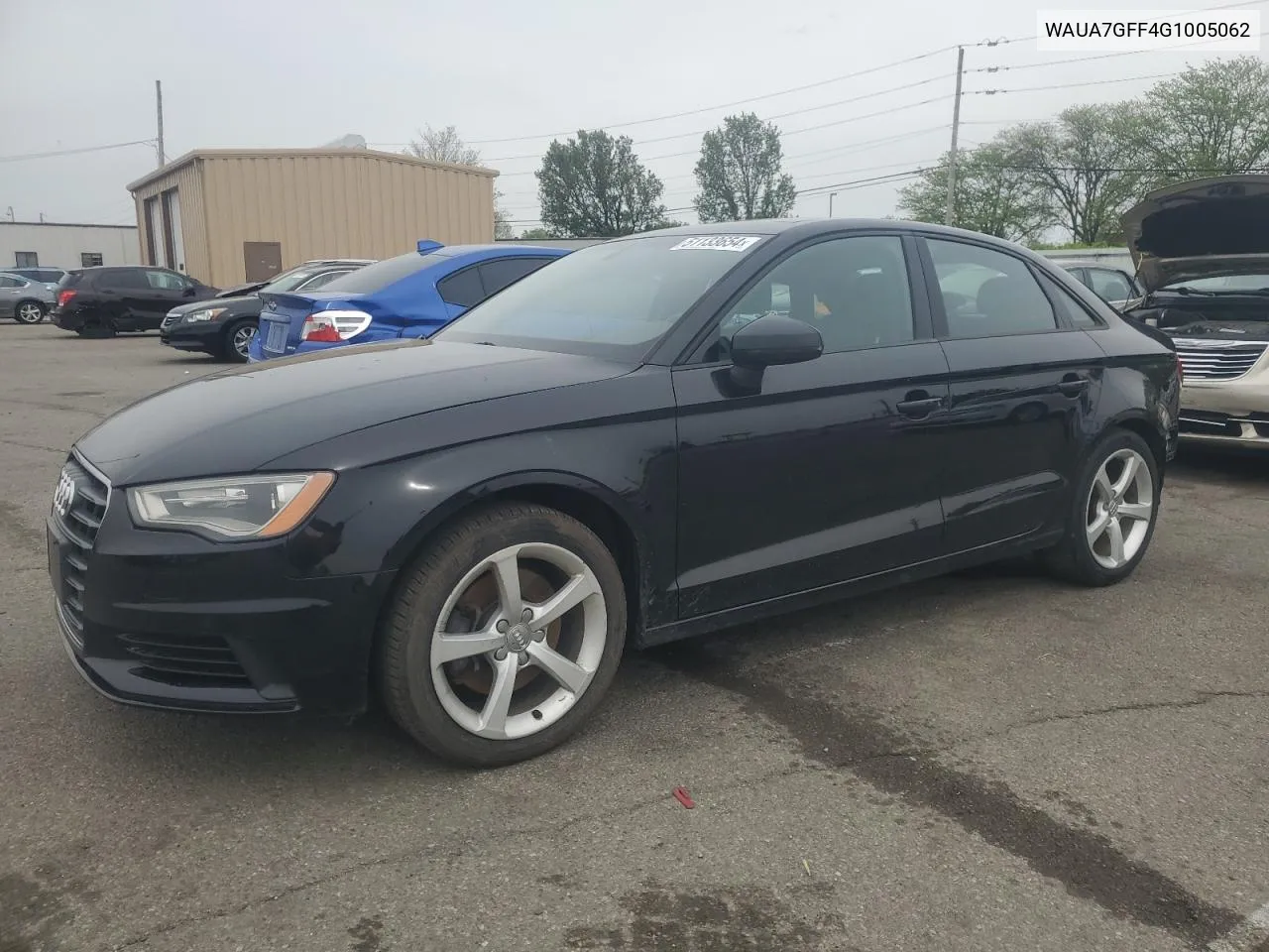 2016 Audi A3 Premium VIN: WAUA7GFF4G1005062 Lot: 51133654