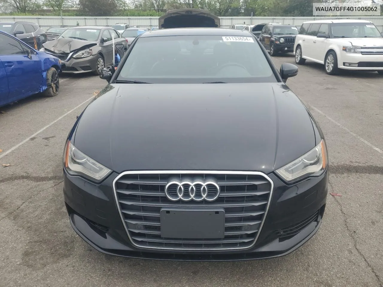 2016 Audi A3 Premium VIN: WAUA7GFF4G1005062 Lot: 51133654