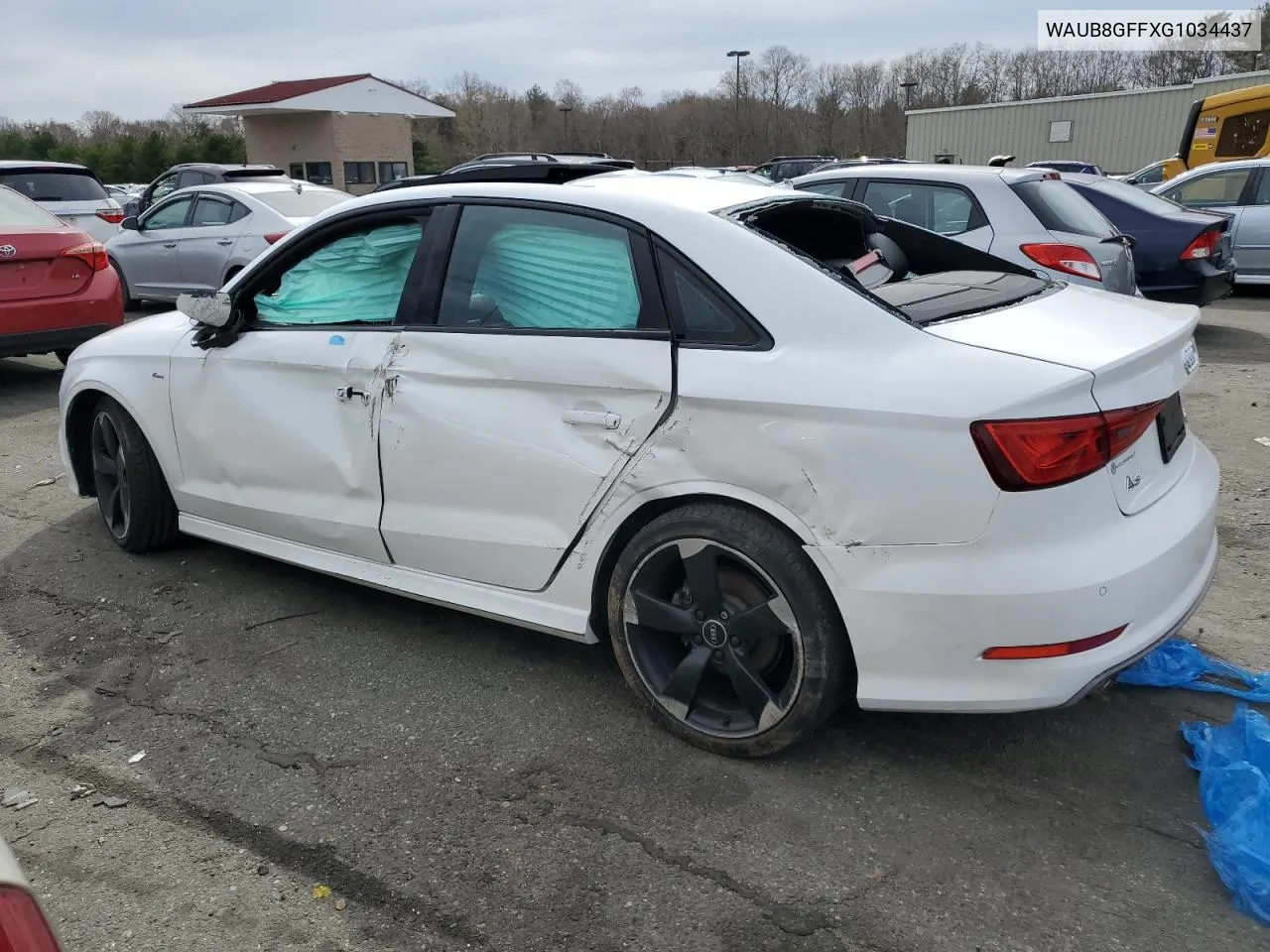 WAUB8GFFXG1034437 2016 Audi A3 Premium