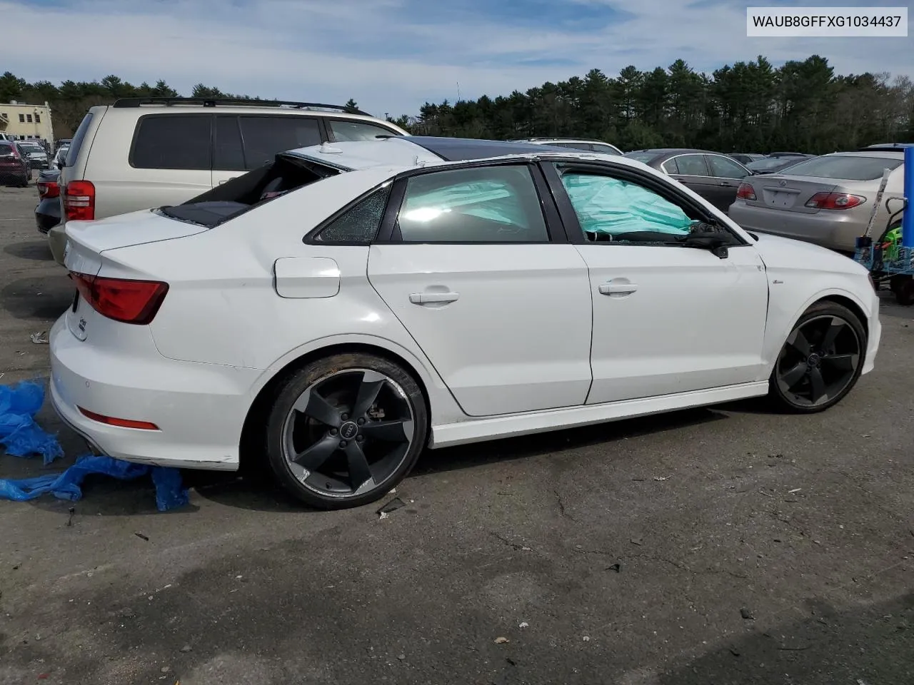 WAUB8GFFXG1034437 2016 Audi A3 Premium