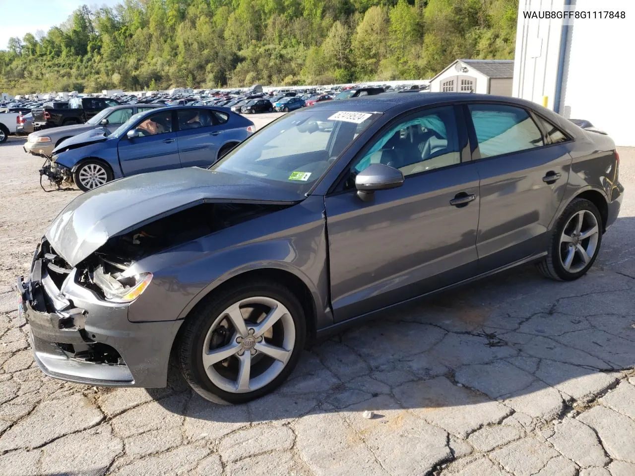 WAUB8GFF8G1117848 2016 Audi A3 Premium