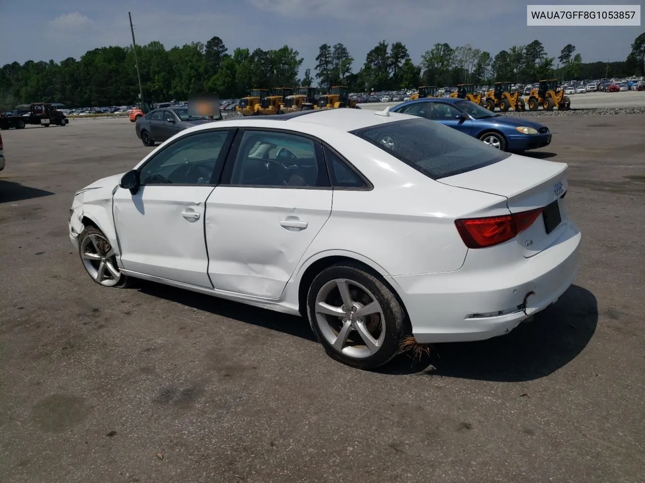 2016 Audi A3 Premium VIN: WAUA7GFF8G1053857 Lot: 54020364