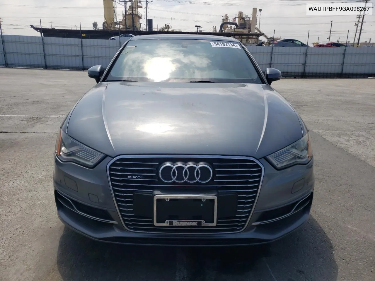 2016 Audi A3 E-Tron Premium Plus VIN: WAUTPBFF9GA098267 Lot: 54192734