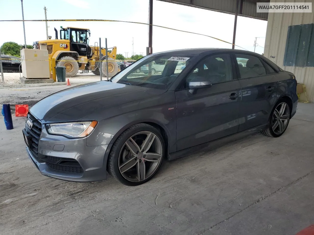 2016 Audi A3 Premium VIN: WAUA7GFF2G1114541 Lot: 54716884