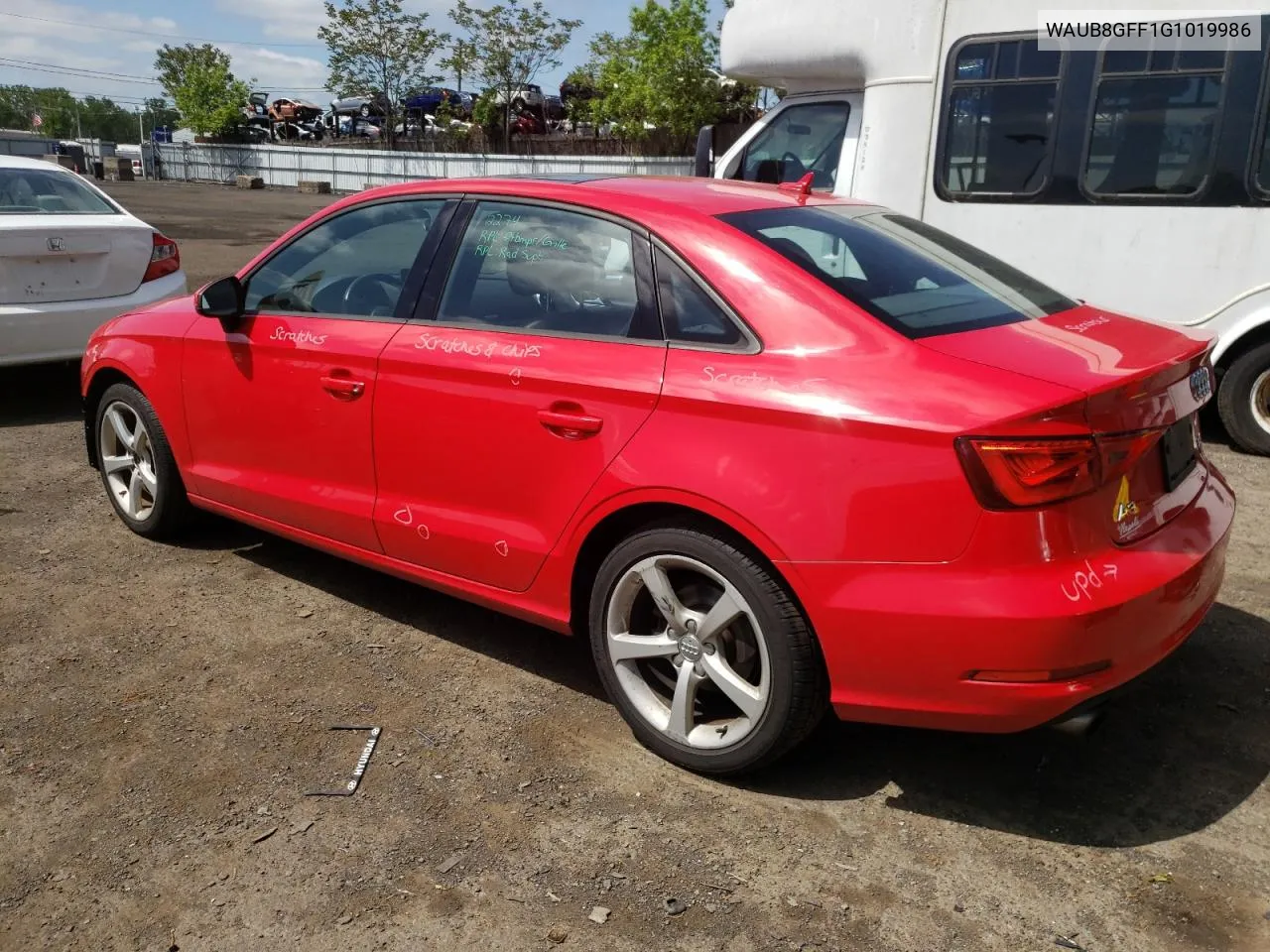 WAUB8GFF1G1019986 2016 Audi A3 Premium