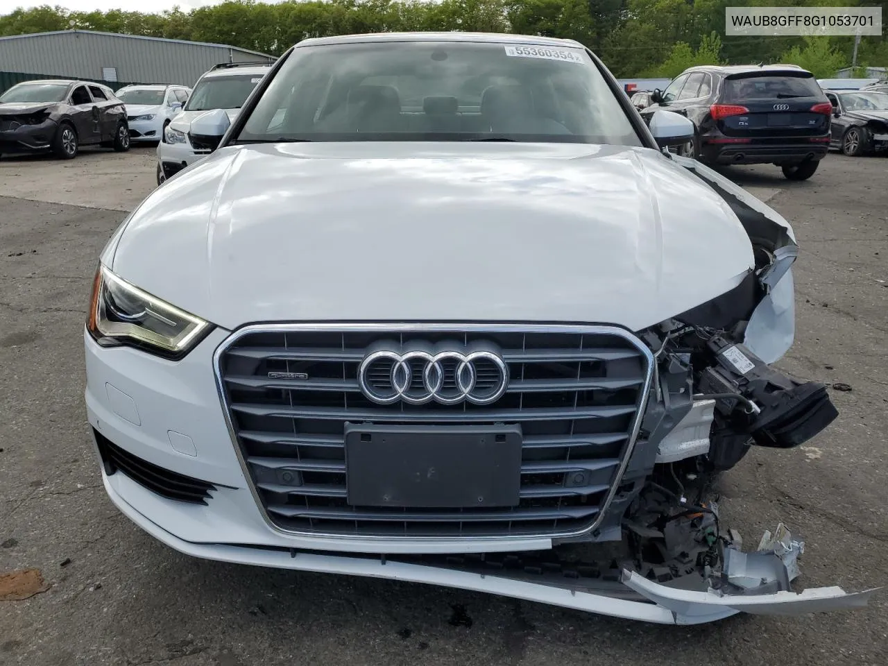 2016 Audi A3 Premium VIN: WAUB8GFF8G1053701 Lot: 55360354