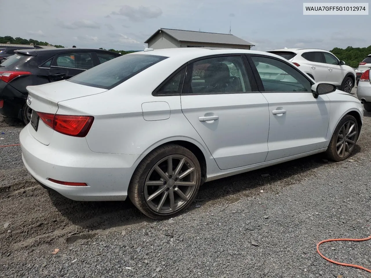 2016 Audi A3 Premium VIN: WAUA7GFF5G1012974 Lot: 55684534