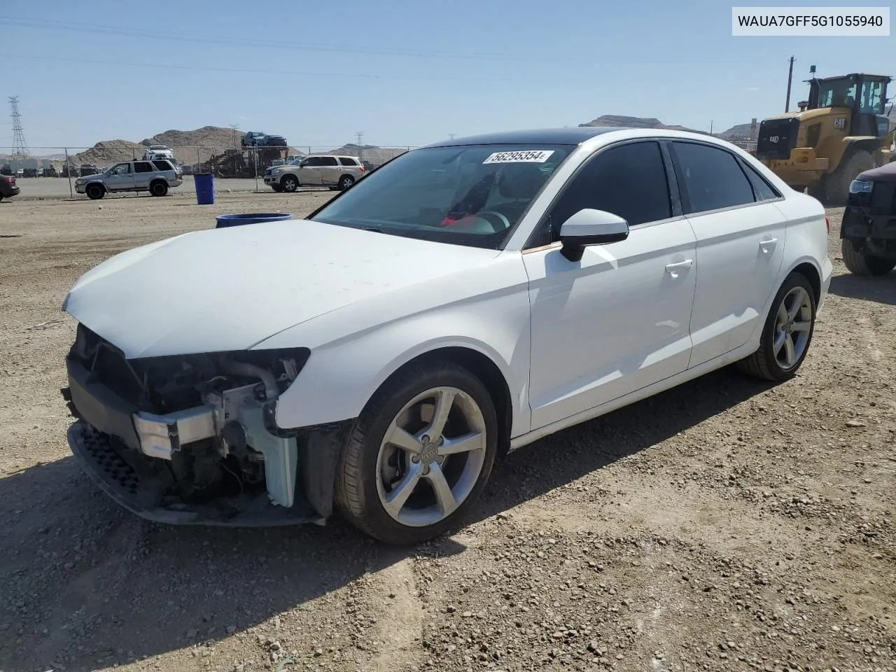 2016 Audi A3 Premium VIN: WAUA7GFF5G1055940 Lot: 56295354