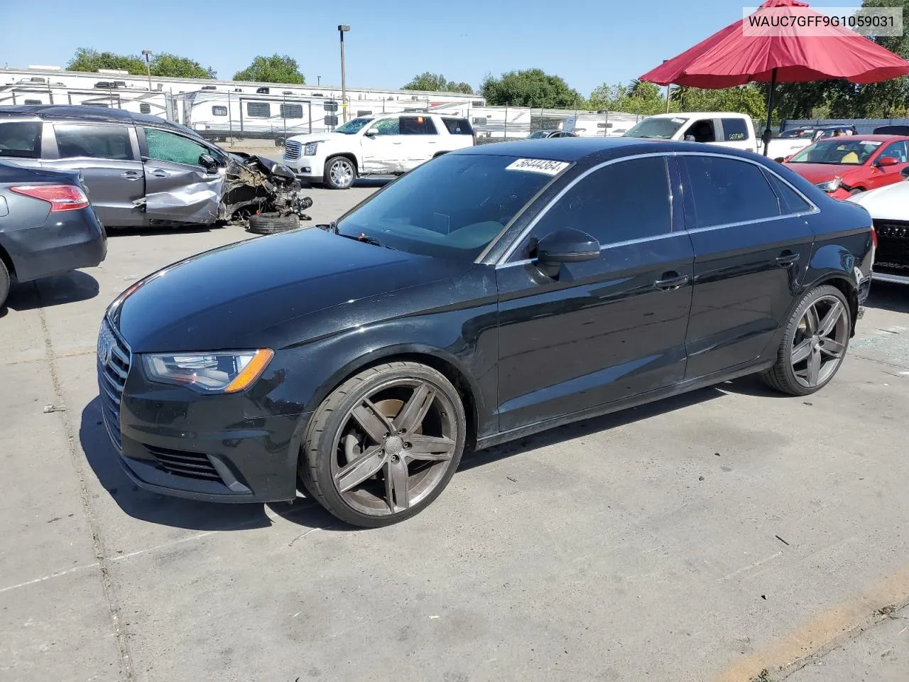 2016 Audi A3 Premium Plus VIN: WAUC7GFF9G1059031 Lot: 56444364