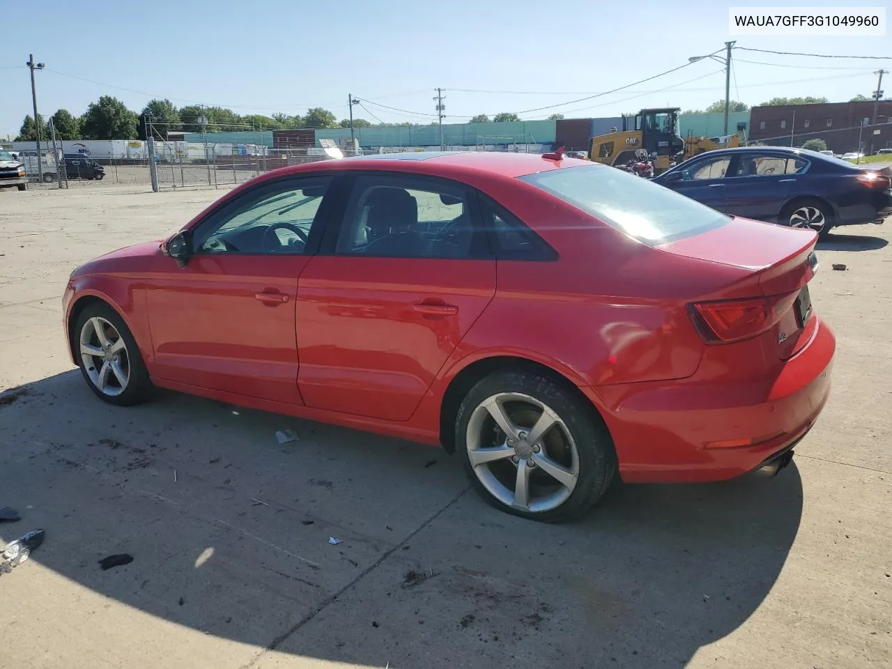 2016 Audi A3 Premium VIN: WAUA7GFF3G1049960 Lot: 56488834