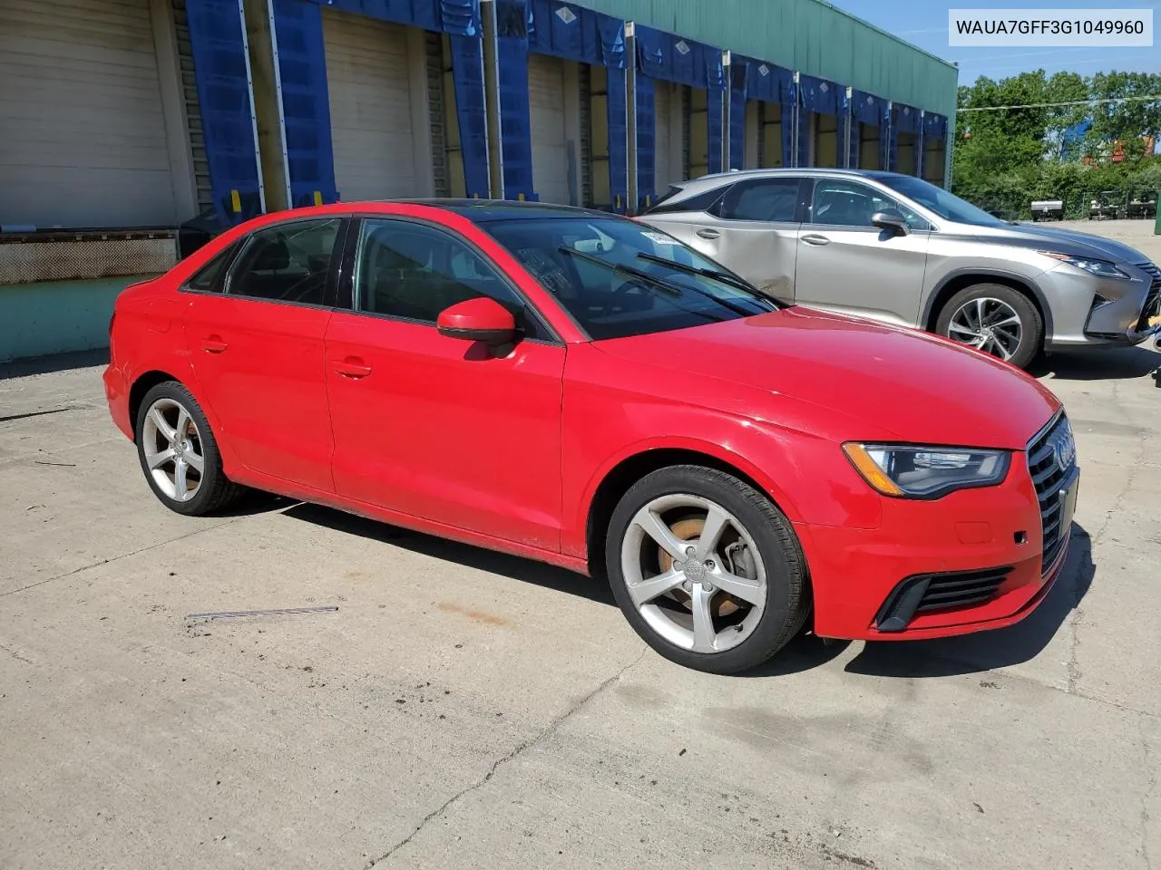 2016 Audi A3 Premium VIN: WAUA7GFF3G1049960 Lot: 56488834