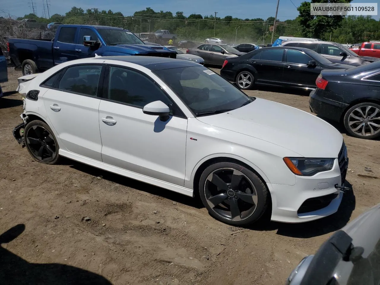 2016 Audi A3 Premium VIN: WAUB8GFF5G1109528 Lot: 56588004