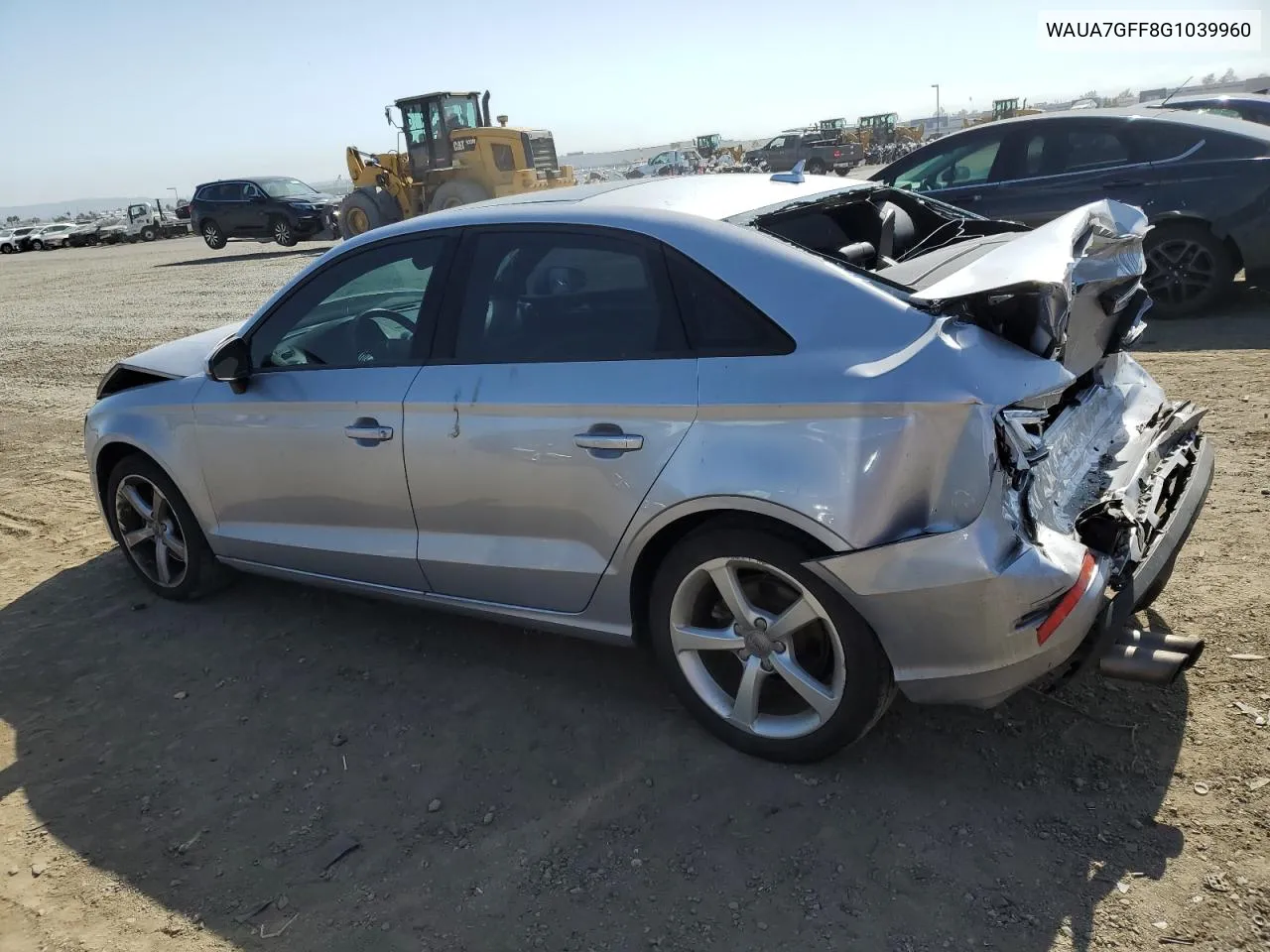 2016 Audi A3 Premium VIN: WAUA7GFF8G1039960 Lot: 56860964