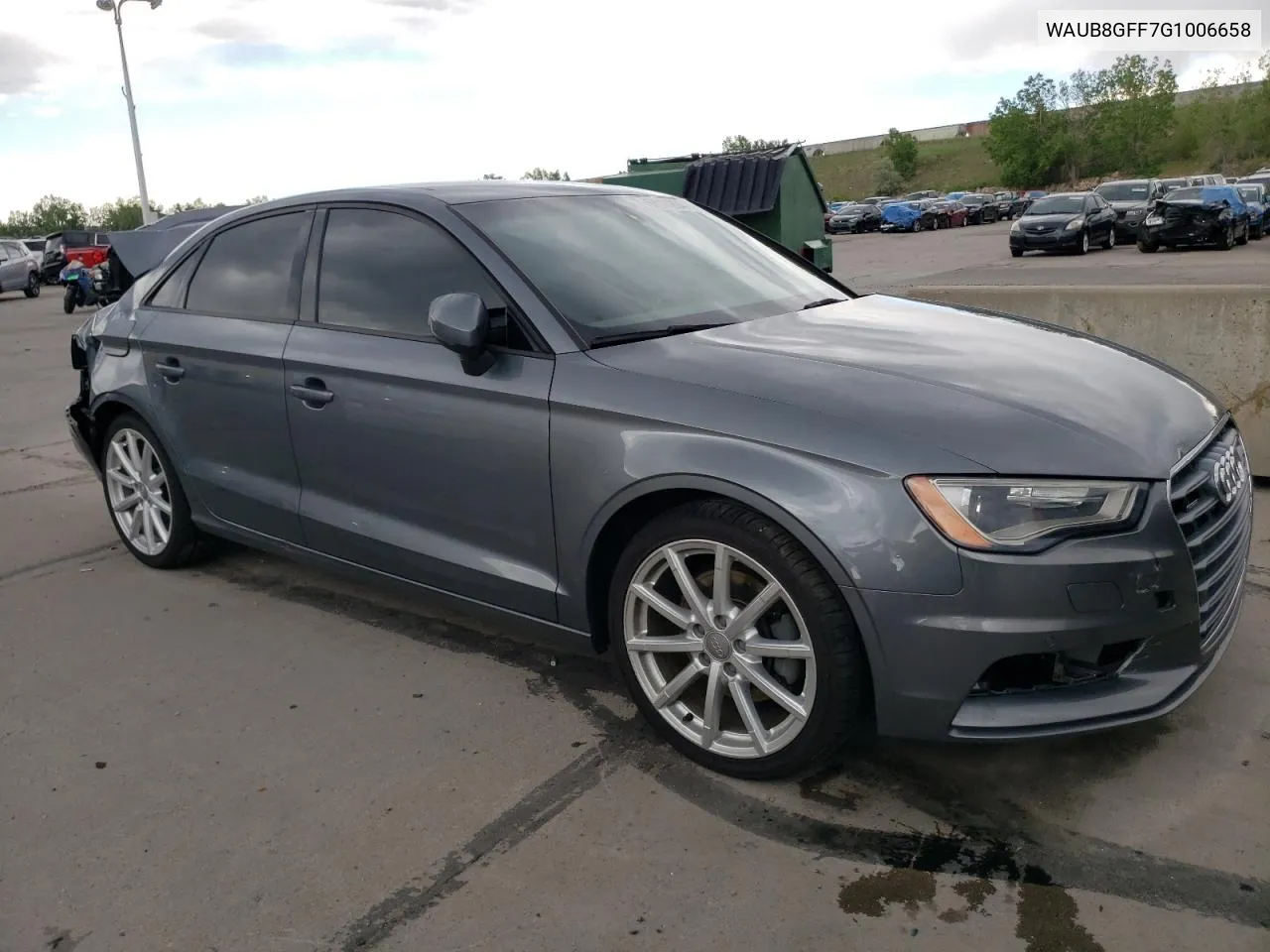 2016 Audi A3 Premium VIN: WAUB8GFF7G1006658 Lot: 57011204