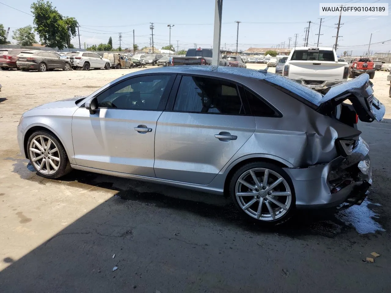 2016 Audi A3 Premium VIN: WAUA7GFF9G1043189 Lot: 64504244