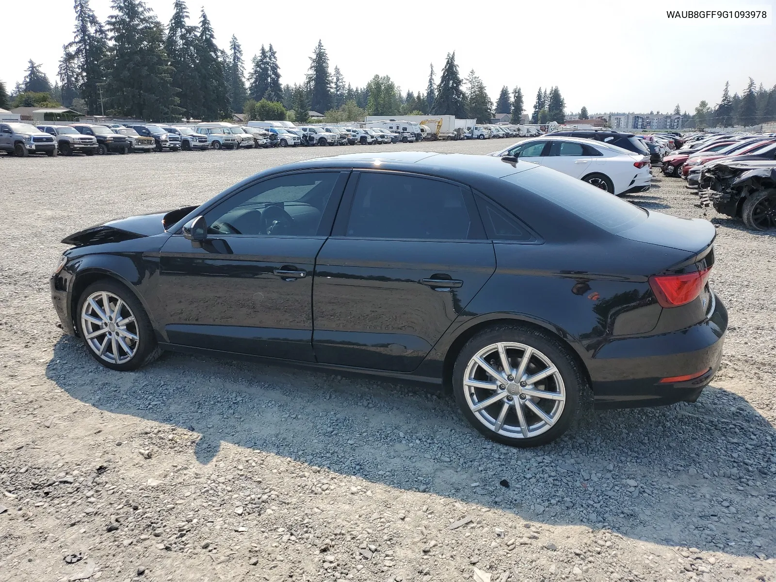 2016 Audi A3 Premium VIN: WAUB8GFF9G1093978 Lot: 66234154