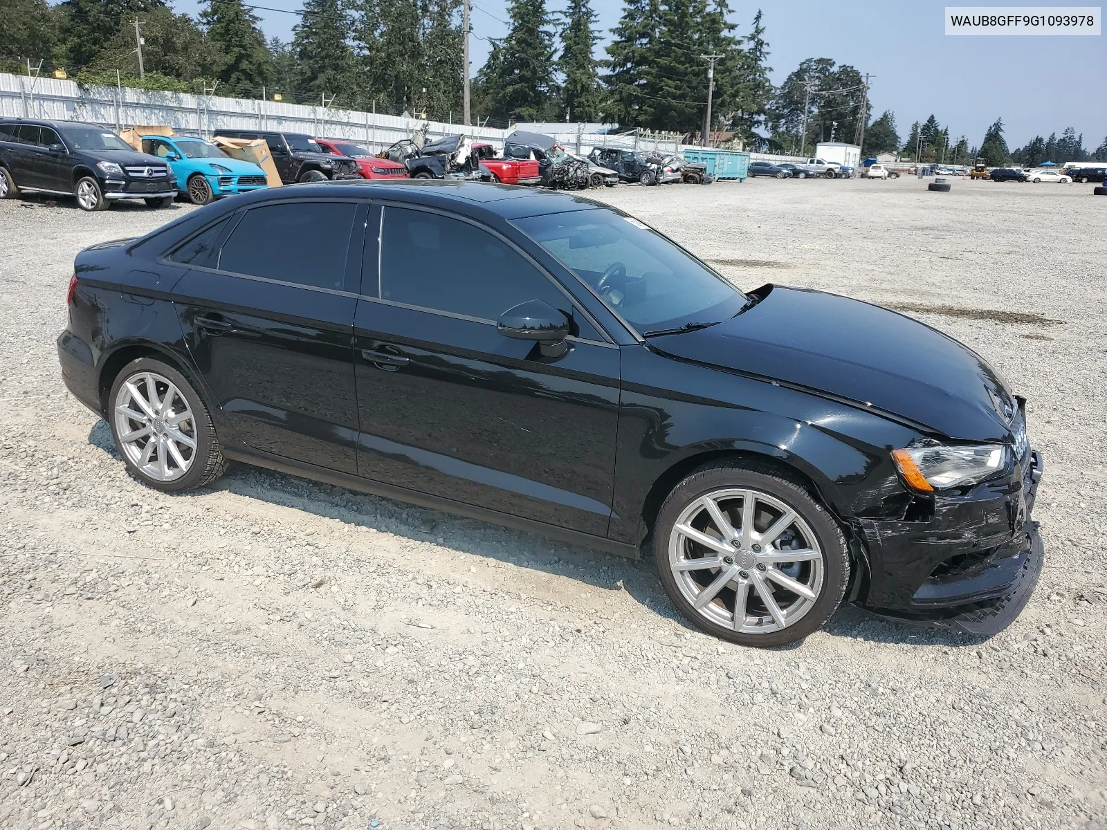 2016 Audi A3 Premium VIN: WAUB8GFF9G1093978 Lot: 66234154