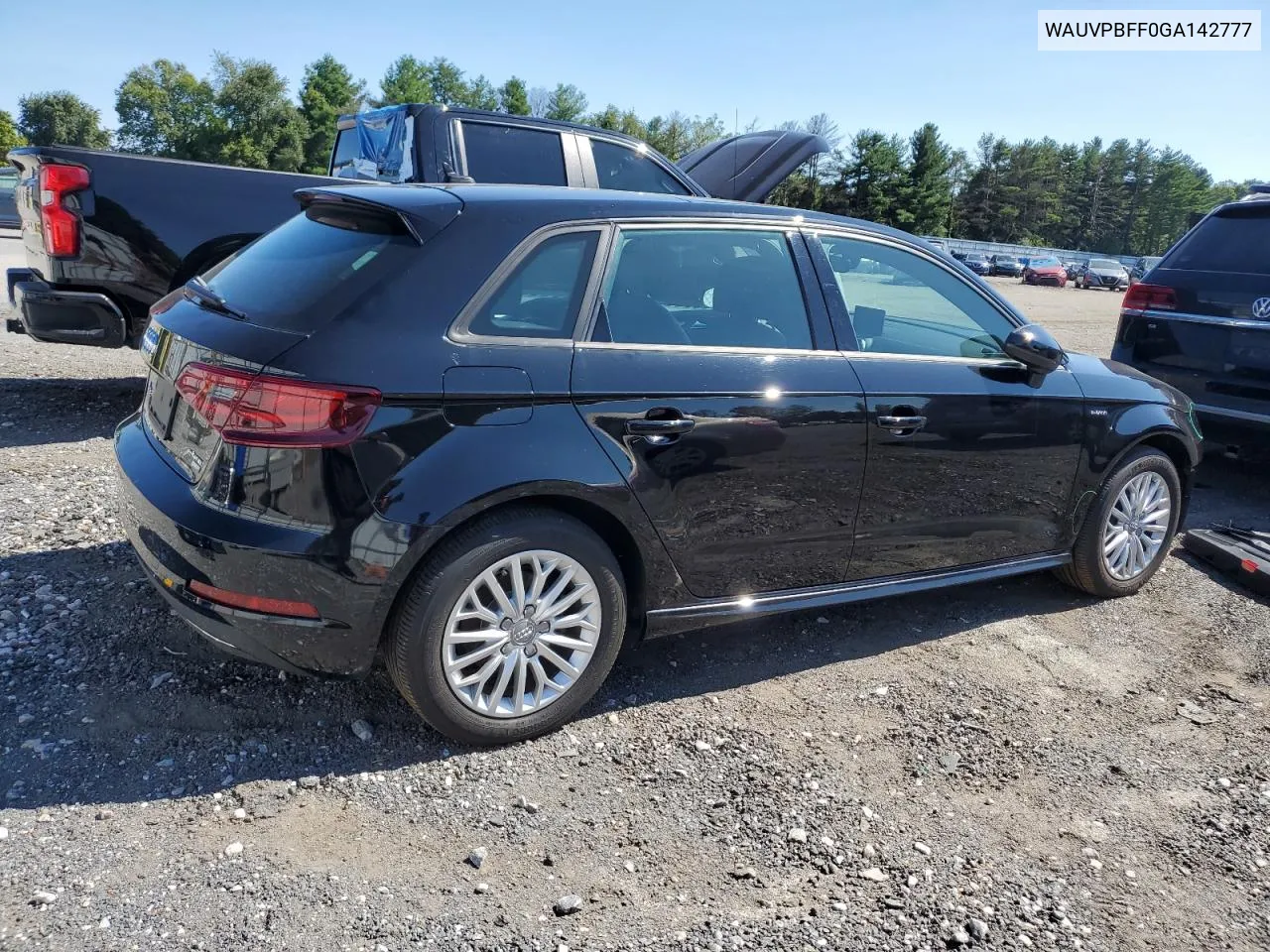 WAUVPBFF0GA142777 2016 Audi A3 E-Tron Premium Ultra